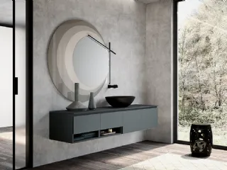 Mobile da Bagno sospeso Modulo 01 di Archeda