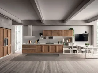 Cucina Moderna Mood In Concrete Brooklyn E Rovere Actual Di Scavolini