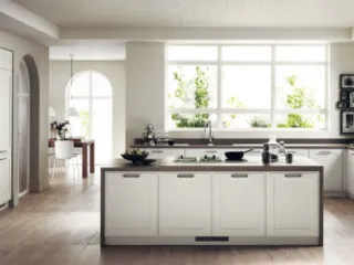 Cucina su misura Favilla Bianco Prestige di Scavolini